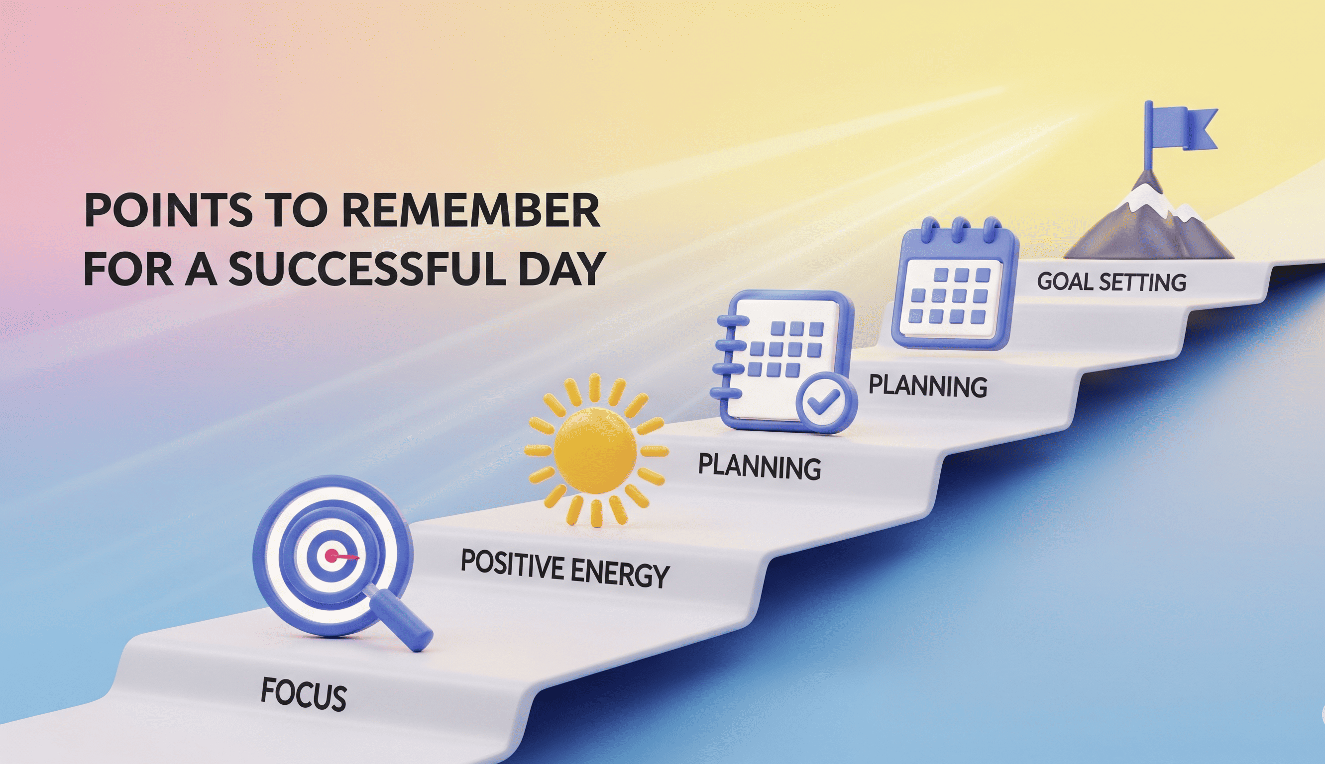 Points to Remember for a Successful Day :)